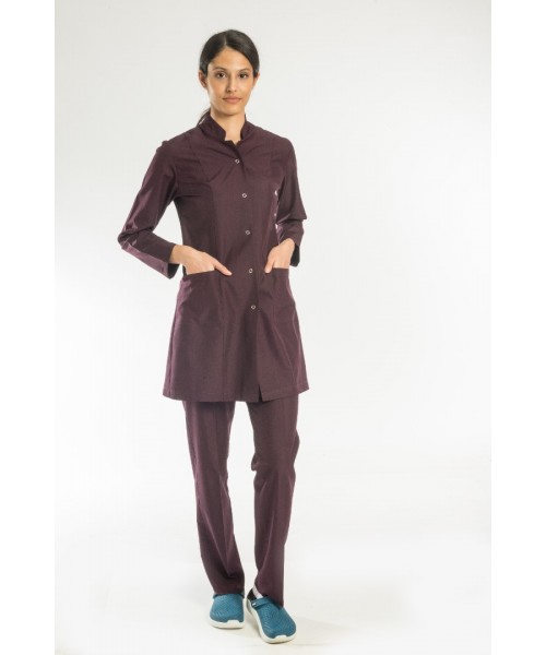 Bayan Uzun Kollu Forma Takımı - Mürdüm