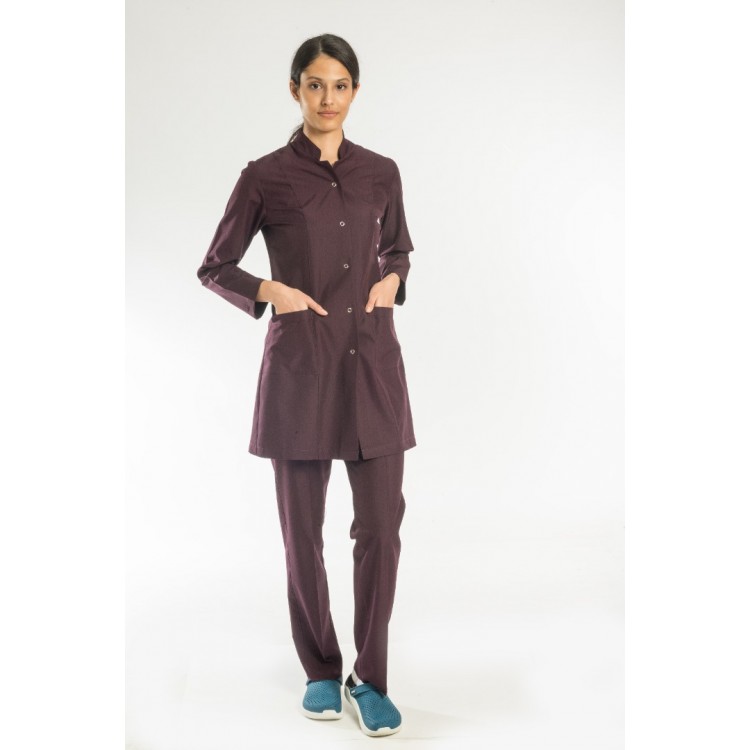 Bayan Uzun Kollu Forma Takımı - Mürdüm