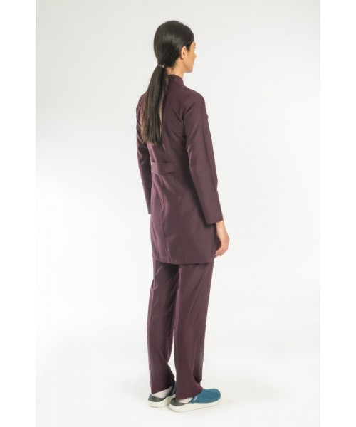 Bayan Uzun Kollu Forma Takımı - Mürdüm