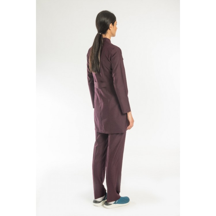 Bayan Uzun Kollu Forma Takımı - Mürdüm