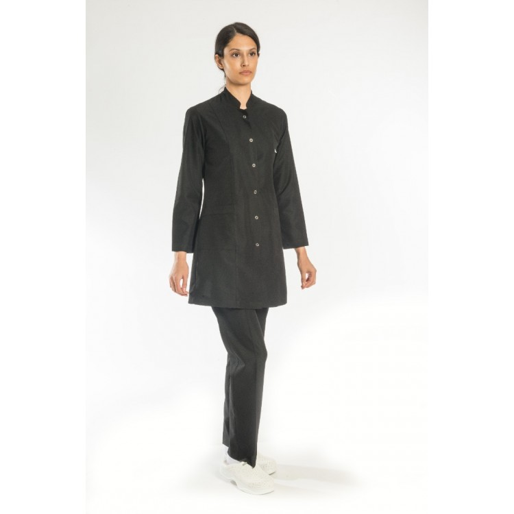 Bayan Uzun Kollu Forma Takımı - Siyah