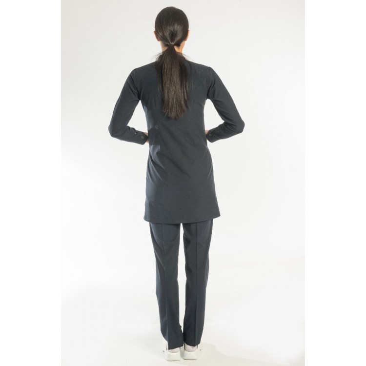 Bayan Uzun Kollu Forma Takımı - Siyah