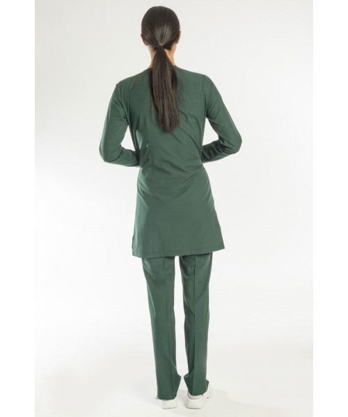 Alpaka Tesettür Forma Takım (Seri sonu) - Avcı Yeşili