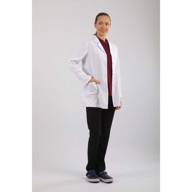 Bayan Doktor Önlüğü - Kısaboy