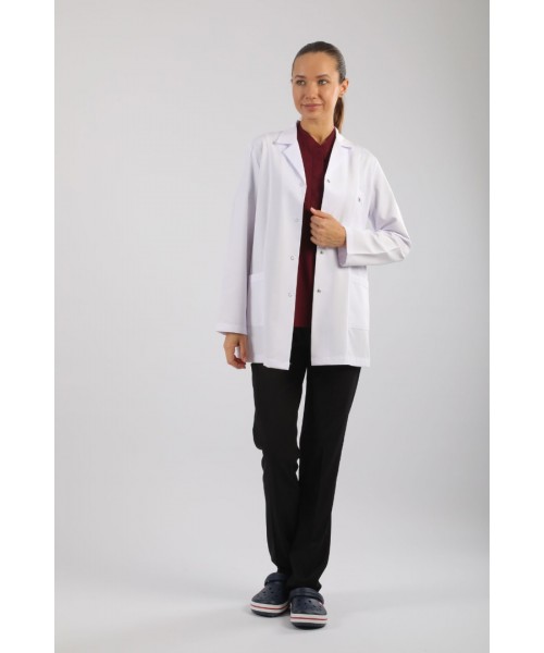 Bayan Doktor Önlüğü - Kısaboy