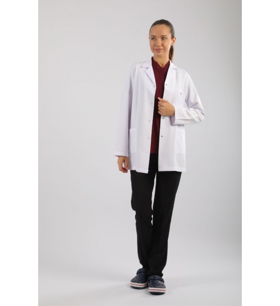 Bayan Doktor Önlüğü - Kısaboy