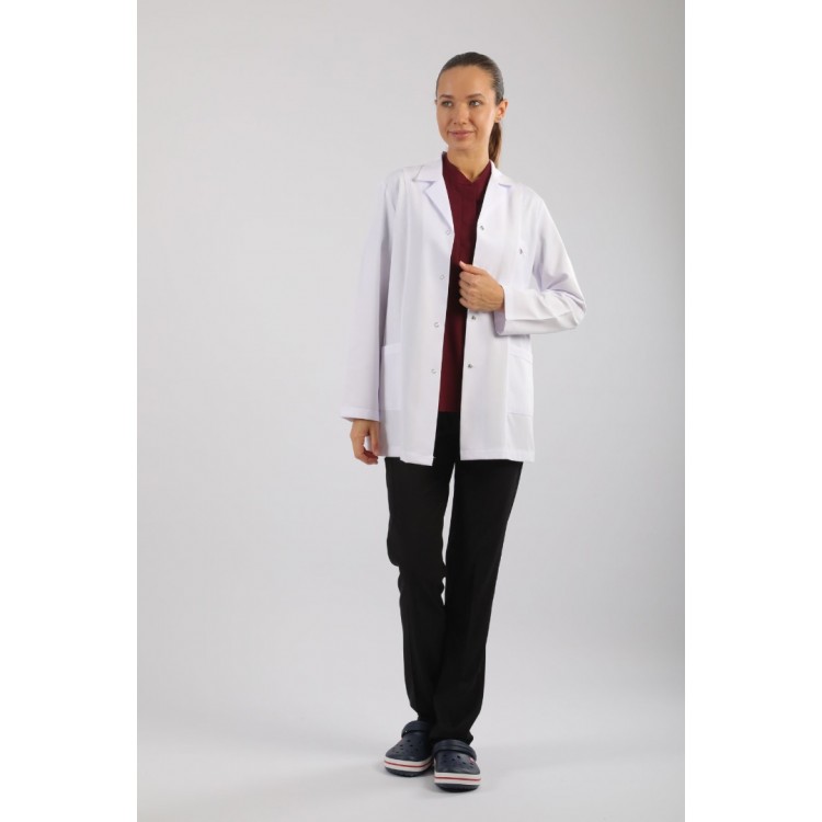 Bayan Doktor Önlüğü - Kısaboy