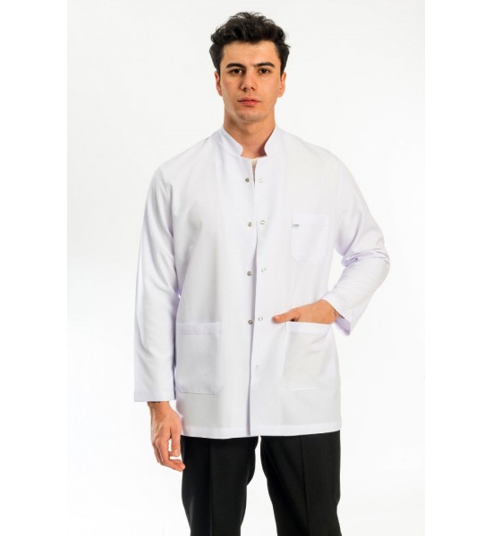 Eczacı Önlüğü Erkek - Hakim Kısaboy