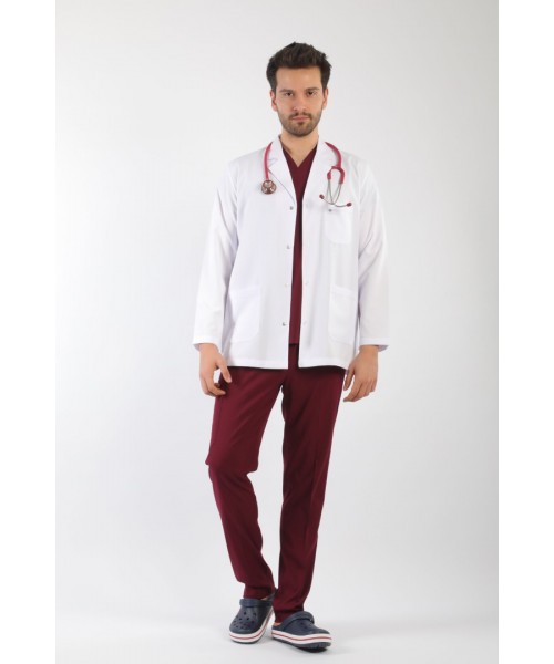 Doktor Önlüğü Erkek - Kısaboy