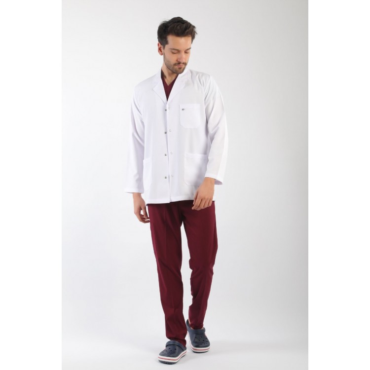 Doktor Önlüğü Erkek - Kısaboy