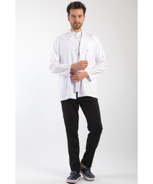 Eczacı Önlüğü Erkek - Kısaboy