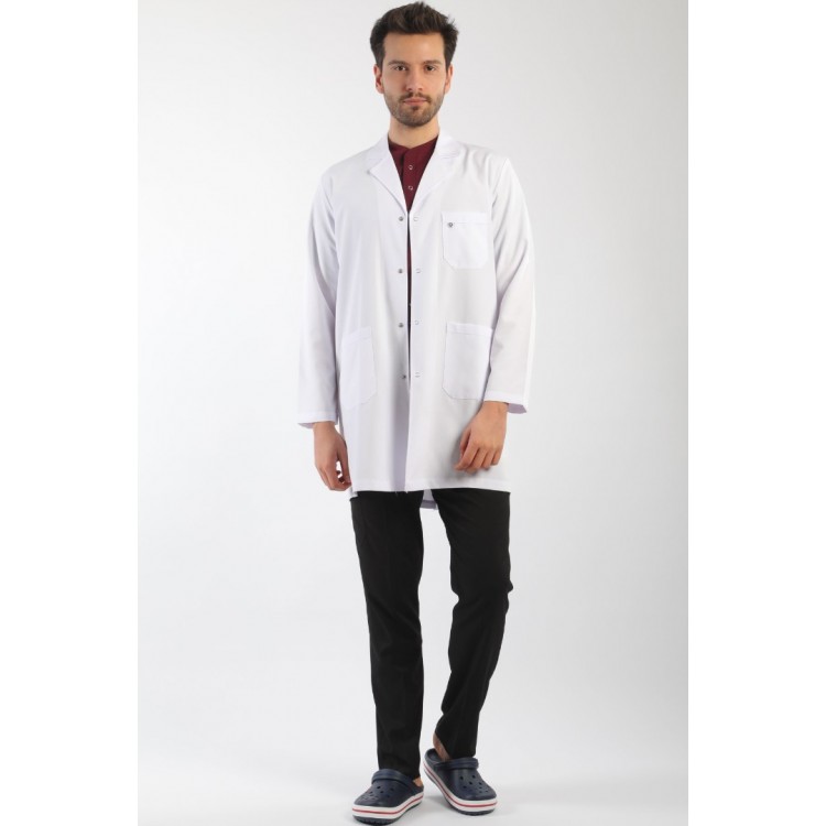 Eczacı Önlüğü Erkek - Uzunboy