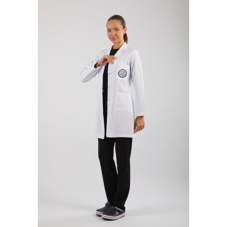 ESKİŞEHİR OGÜ TIP Logolu Önlük - Bayan Ortaboy