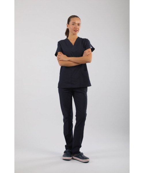 ASFLEX Likralı Scrubs Lacivert