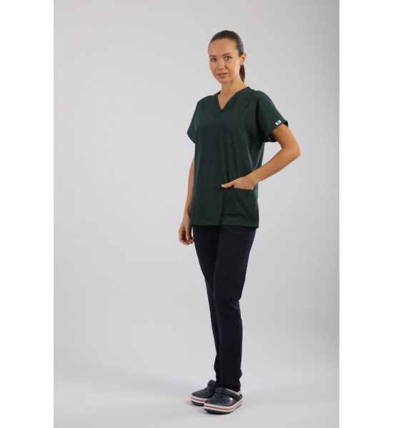 Likralı Tek Üst - AVCIYEŞİLİ