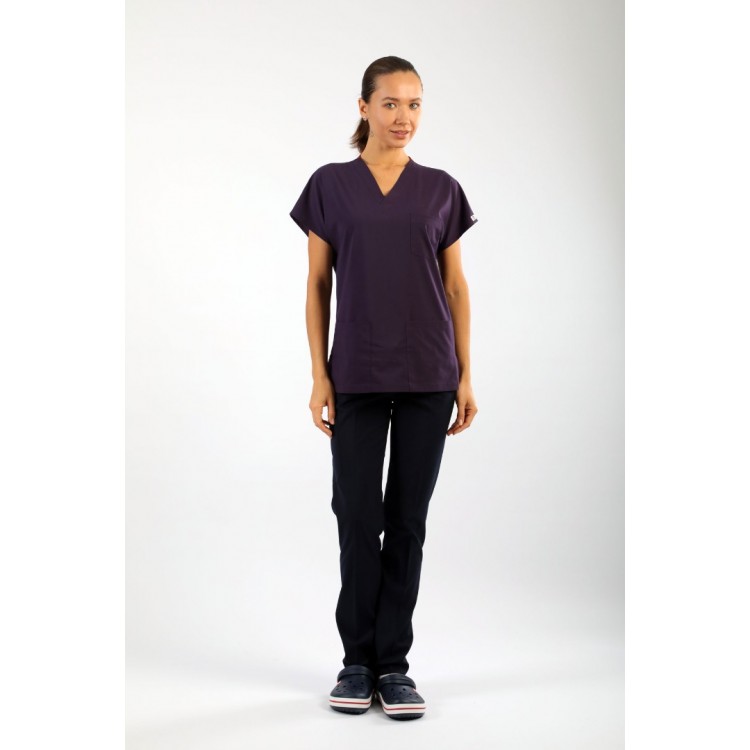 Likralı Tek Üst - MOR