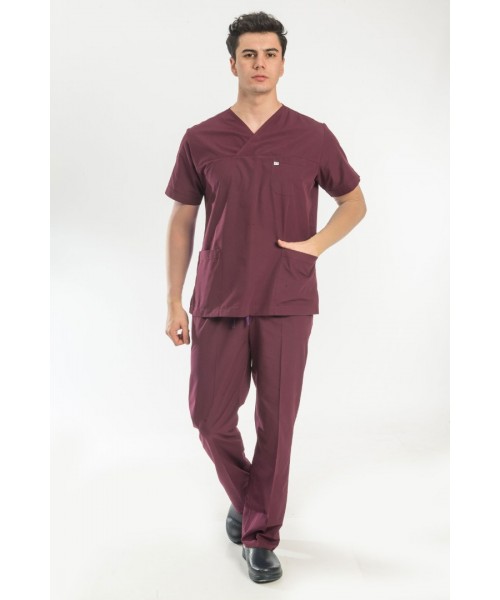 Alpaka Erkek Forma Takımlar- Mürdüm