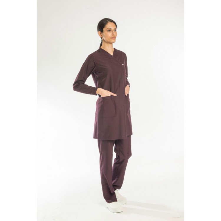 Alpaka Tesettür Forma Takım (Seri sonu) - Mürdüm