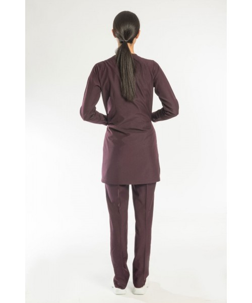 Alpaka Tesettür Forma Takım (Seri sonu) - Mürdüm