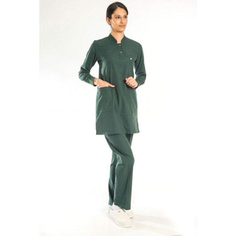 Polo Yaka Tesettür Forma Takım (Seri sonu) - Avcı Yeşili