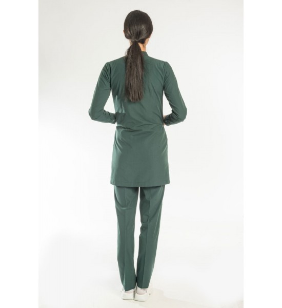 Polo Yaka Tesettür Forma Takım (Seri sonu) - Avcı Yeşili