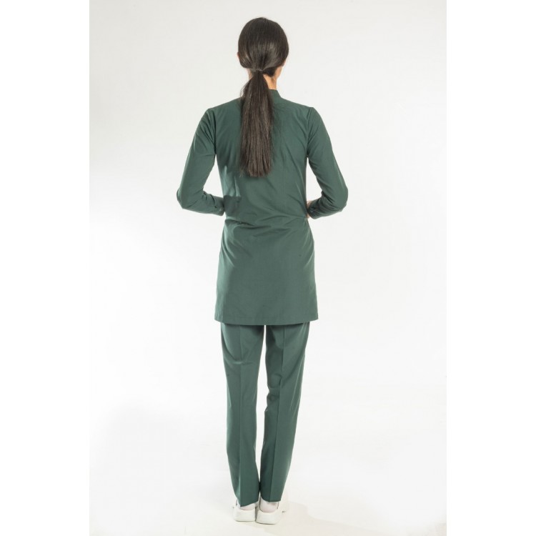 Polo Yaka Tesettür Forma Takım (Seri sonu) - Avcı Yeşili