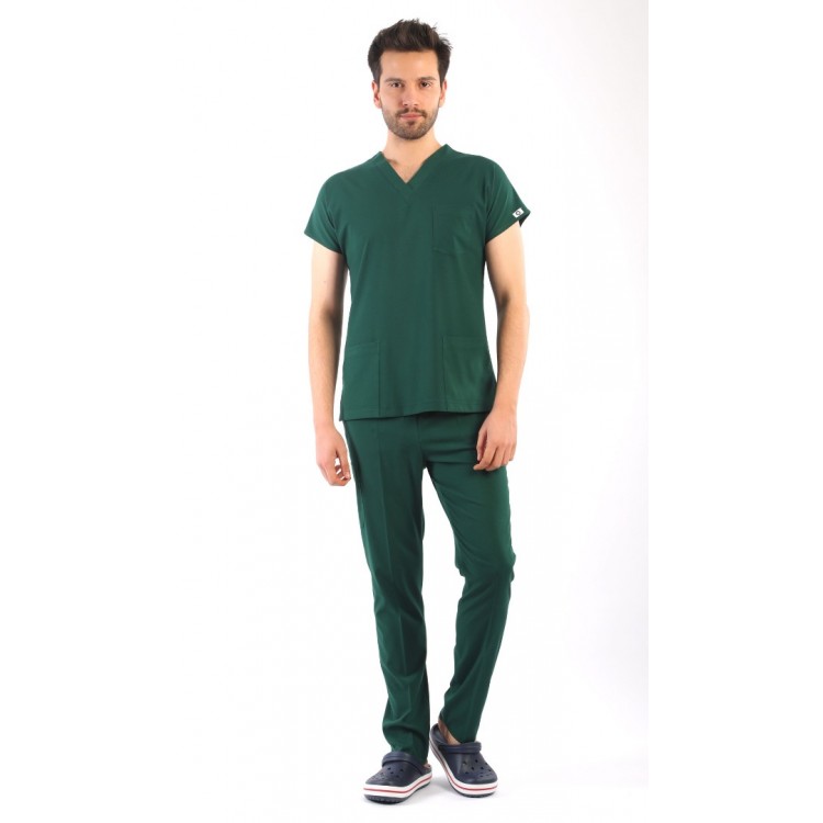 Asforma Premium Likralı Takım - Avcıyeşili