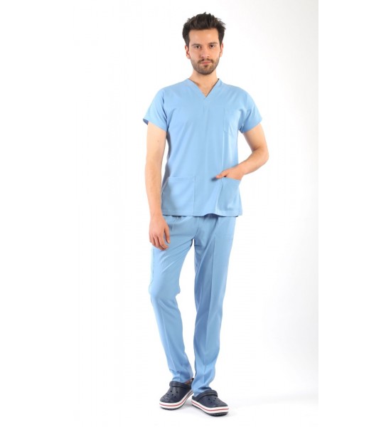 Asforma Premium Likralı Takım - Buz Mavisi