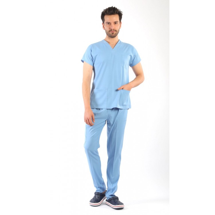 Asforma Premium Likralı Takım - Buz Mavisi