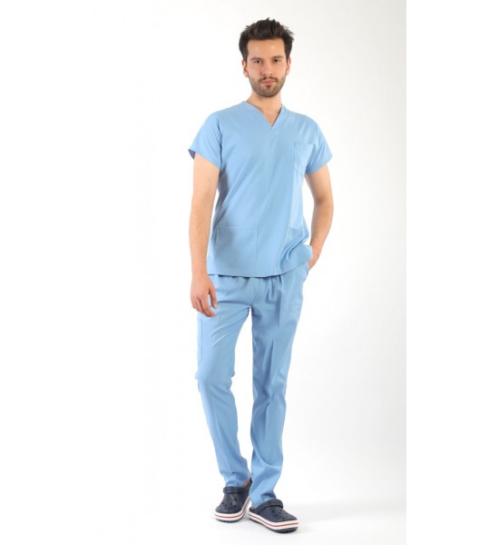 Asforma Premium Likralı Takım - Buz Mavisi