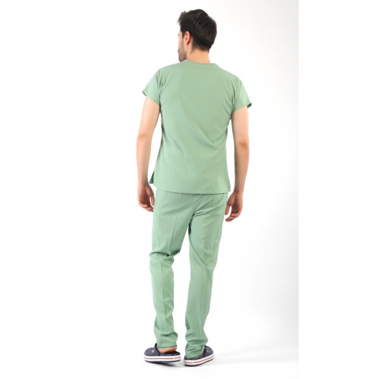 Asforma Premium Likralı Takım - Küf Yeşili