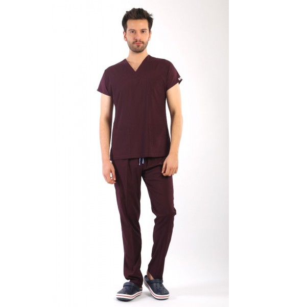 Asforma Premium Likralı Takım - Mürdüm