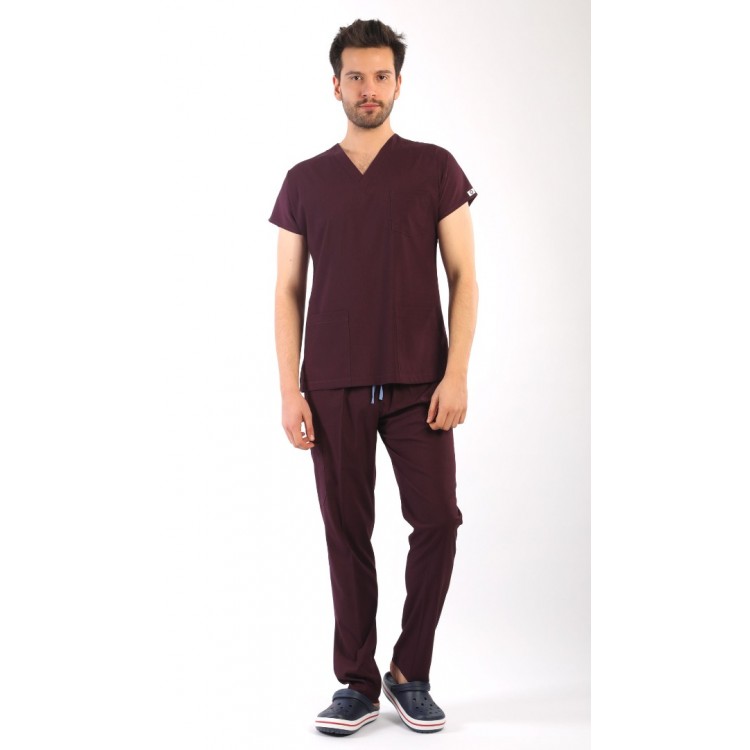 Asforma Premium Likralı Takım - Mürdüm