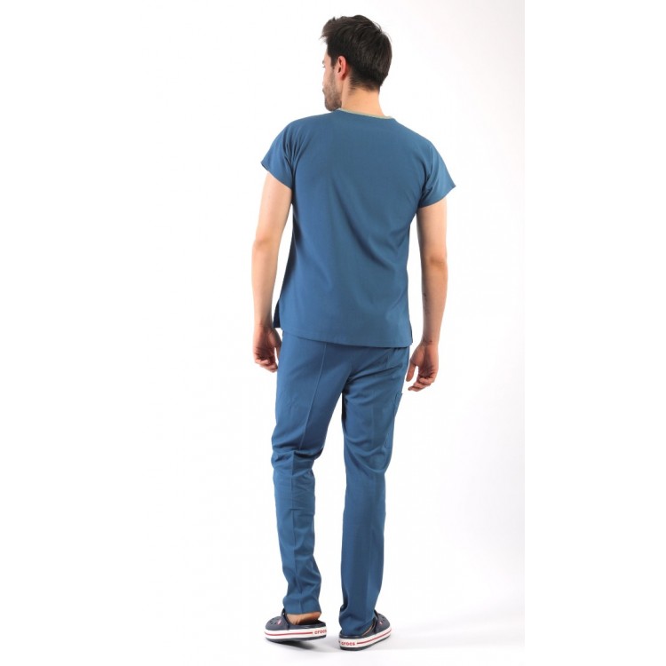 Asforma Premium Likralı Takım - Petrol Mavisi - İndigo mavi