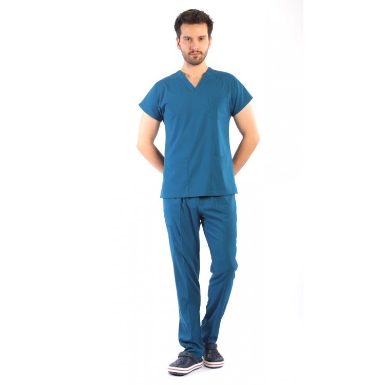 Asforma Premium Likralı Takım - Petrol Yeşili