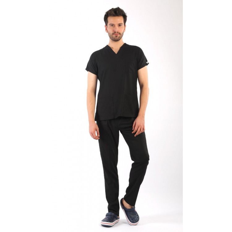 Asforma Premium Likralı Takım - Siyah