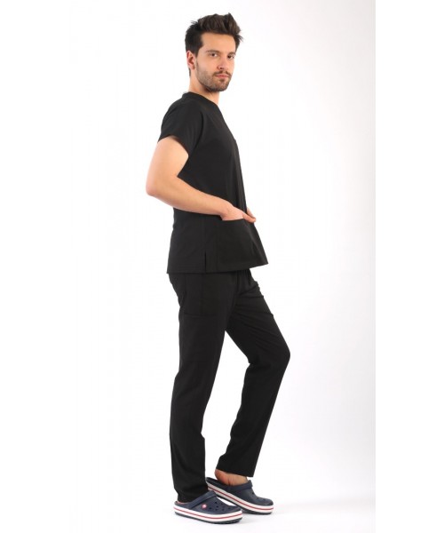 Asforma Premium Likralı Takım - Siyah