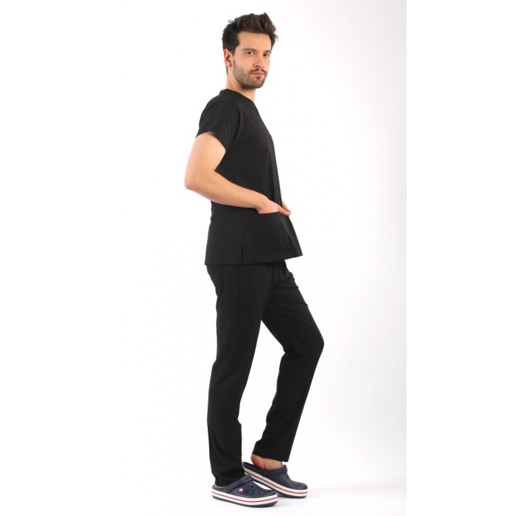 Asforma Premium Likralı Takım - Siyah