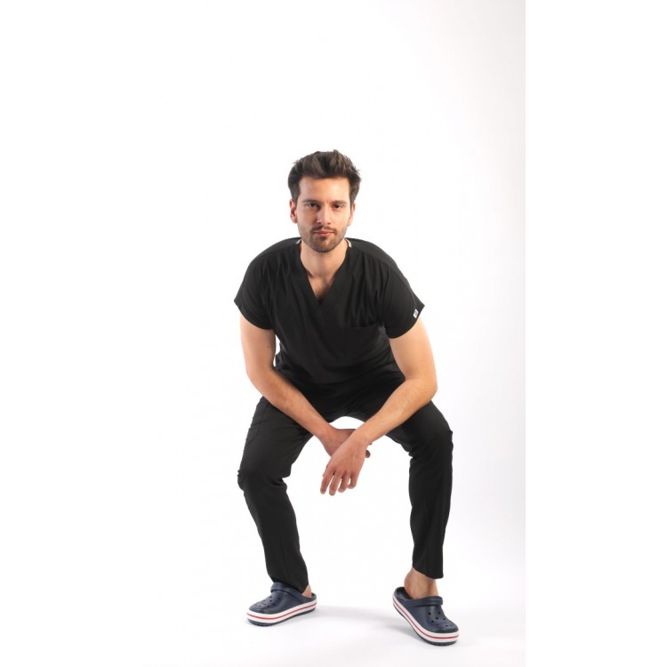 Asforma Premium Likralı Takım - Siyah