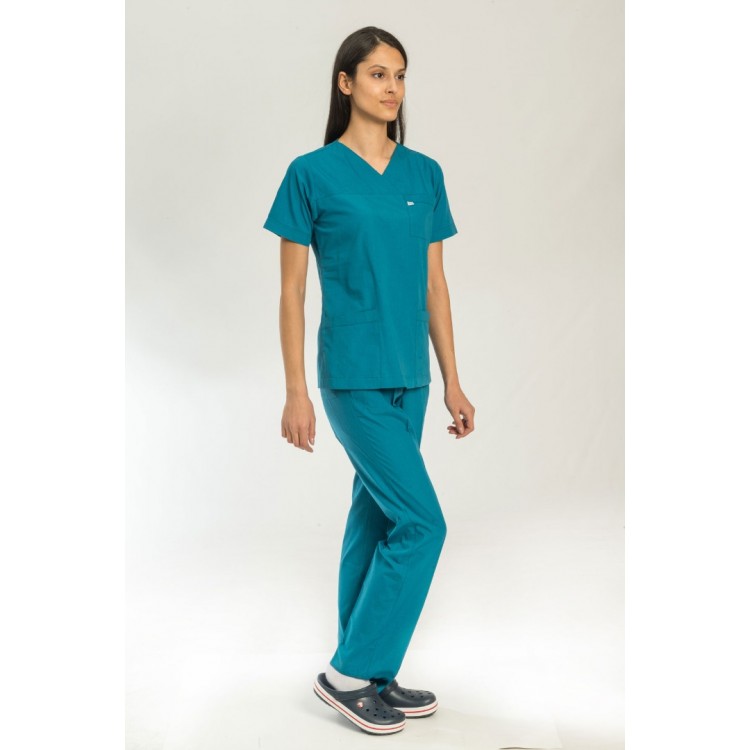 Terycotton Cerrahi Takım - Petrolyeşili