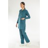Alpaka Tesettür Forma Takım (Seri sonu) - Petrol Yeşili