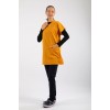 Likralı Tunikboy Tek Üst (85cm) - Hardal Sarısı