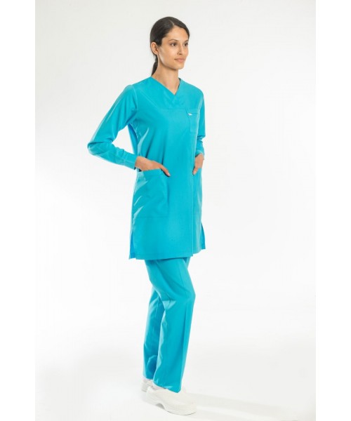 Alpaka Tesettür Forma Takım (Seri sonu) - Turkuaz