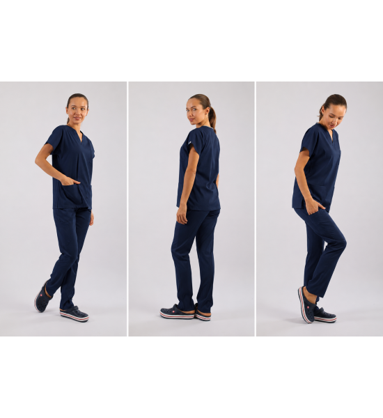 HEMŞİRE FORMALARI (LACİVERT - PATRİOT BLUE )